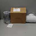 8FT Dryer Vent Hose 4 Inch, Flexible Aluminum Dryer Duct with Rubber Seal Connectors, Insulated Dryer Exhaust Hose Vent Pipe for Tight Spaces, Easy-Install Dryer Vent Connector Kit