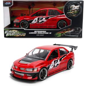 Jada Fast & Furious 2006 Mitsubishi Lancer Evolution IX Die-Cast Car 1:24 Scale Toys