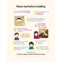 Child Safety Cabinet Locks  6-Pack Double Button Drawer Latches, Easy & No-Residue Removal, Exclusive Technology  Baby Proofing for Drawers & Cabinets