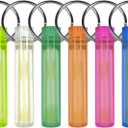 GEAR AID Ni Glo 2 UV Rechargeable Glowing Keychain Multi-Purpose Glow-in-the-Dark Accessory for Camping