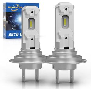 H7 LED Bulbs Super Bright 30000LM 900% Xenon White H7/H18 Bulbs Halogen Raplacement Fog Lights Pack of 2