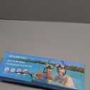 Greatever Dry Snorkel Set,Panoramic Wide View Anti-Fog Scuba Diving Mask,Professional Snorkeling Gear for Adults Kids (Large, Black)