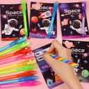 24 Pack Valentines Day Gifts for Kids Classroom LED Invisible Ink Pen with Valentines Cards for Kids School, Spy Pen Magic Gifts Valentines for Class Exchange Cards Prizes Party Favors for Boys Girls