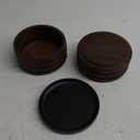 UMBRA Tesora Wood Jewelry Box, Black/Walnut