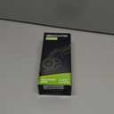 Cordless Electric Scissors: 4V Rechargeable Rotary Cardboard Cutter, 3000mAh Battery, with LED Light & Safety Lock, 2 Blades, Electric Box Cutter for Fabric Carpet Carton Plastic Leather Cloth (Green)