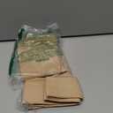 Amazon Basic Care Medical Compression Stockings, 20-30 mmHg Support, Women & Men Thigh Length Hose, Open Toe, Beige, Medium (Previously NuVein)