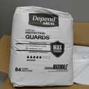 Depend Guards Incontinence Pads for Men, Maximum Absorbency, 168 Count