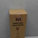 Laser Level with Tripod, 100 feet Green Cross Line Self Rotary Leveling Laser Level, 4 Brightness Adjustment, Manual Self leveling and Pulse Mode,IP54 Waterproof Battery Carrying Bag Included