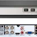 4CH 5M-N/1080N Full High Definition Hybrid for AHD/TVI/CVI/Analog/IP DVR H.265 CCTV Video Recorder P2P Remote Phone Monitoring for Home Security Surveillance System Camera (NO HDD)