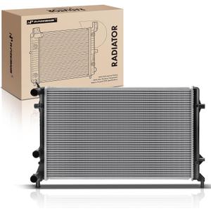 A-Premium Engine Coolant Radiator Assembly Compatible with Volkswagen