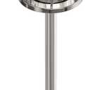 Ice Bucket with Stand Standing Champagne bucket for Party Stainless Steel Wine Bucket Wine Cooler with Stand 5L Wine Chiller for Bar Ktv Weding (silver)