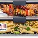 Rubbermaid Brilliance Plastic Food Storage Containers Set (4 containers + 4 lids) and Large 9.6 Cup Container