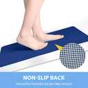 Hargiis Non-Slip Bathtub Mat, Anti Slip Shower Mat, Fast Drying Bathtub Mats, Foot Scrubber Mat, Anti Slip Mat for Tub, Floor, Bathroom, Kitchen, Home, Hotel (Navy Blue 24"16")