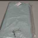 Fixwal Sage Green Round Plastic Tablecloth 5 Pack, 84in. Round Tablecloth Disposable, Party, Picnic, Easter Party, Decorative Tablecloths, Round Plastic Cover, Leakproof & Sturdy, Sage Green