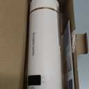 Travel Electric Kettle Portable Mini Kettle,Small Hot Water Boiler with 4 Temperature Settings,304 Stainless Steel,Fast Boiling Water with Auto Shut-Off and Boil Dry Protection,400ml (Beige, 400ML)