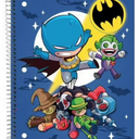 DC Super Friends 1 Subject Notebook College Ruled 70 Sheets (Batman)- 4 count Assorted Style  4Pack