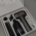 KMM Handheld Car Vacuum Cleaner, 4 in 1 Vacuum Cleaner 16000Pa Air Duster, 3-Speed Adjustable 120W High Power Vacuum Cleaner with LED Light and Multi-Nozzles for Car, Home, Office, Pet (Gray)