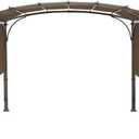 Universal Doubleton Steel Pergola Replacement Cover for Pergola Structures L-PG080PST, 80''x 205'' (Brown)