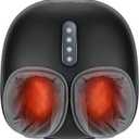 Medcursor Foot Massager with Heat - Shiatsu Feet Massage Machine Delivers Relief for Tired Muscles & Plantar, Deep Kneading Therapy, Multi-Level Settings for Home, Office Use, Size up to 13"
