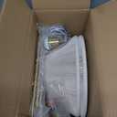 Hand Woven Boho Pendant Light Coastal Mini Modern Chandelier Adjustable Transitional Minimalist Pendant Lighting Fixtures for Kitchen Island Dining Room, White, Dia 12.2, UL Listed