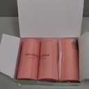 COCODOR Scented Pillar Candles, 3x6 Inch, Rose Perfume, Candle Set of 3, Long Buring 85 Hours, Candles for Weddings, Party, Dinner, Home Decor 