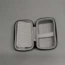 Comecase Hard Shell Digital Camera Case for Canon PowerShot G7X Mark III/II/ SX740/ for Sony Cybershot/for Ricoh GR III/for Kodak Pixpro, Deep Vlogging Camera Bag for Battery Charger, Black