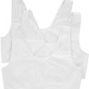 Hanes Women's Scoopneck Cotton Bralette Crop Top (3 Pack)
