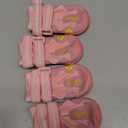 QUMY Dog Shoes for Large Dogs, Medium Dog Boots & Paw Protectors for Winter Snowy Day, Summer Hot Pavement, Water-Resistant in Rainy Weather, Outdoor Walking, Indoor Hardfloors Skid-Resistant Sole (Size 2: 1.9''x2.4''(W*L) (Pack of 4))