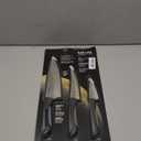 kai PRO Luna 3 Piece Starter Knife Set, Kitchen Knife Set, Includes 8" Chef's Knife, 3.5" Paring Knife, and 6" Utility Knife, Hand-Sharpened Japanese Kitchen Knives, Silver