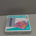 Unicorn Dance Mat, Dance Mixer Rhythm Step Play Mat, Pink Dance Pad with LED Lights, Adjustable Volume, Built-in Music, 5 Game Modes, Xmas B-Day Gifts for 3-12 Years Old Girls Toys (Multicolor)