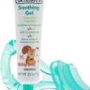 Dr. Talbot's Soothing Gel for Sore Gums with Silicone Massaging Toothbrush - 2-Piece Set