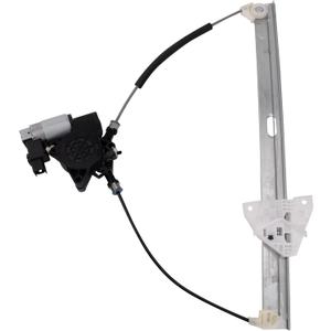 TRQ Front Left Power Window Regulator & Motor Assembly Drivers Side Compatible with 2006-2013 Mazda 5