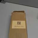 DN DECONATION Resin Decorative Tray with Legs, 4 Footed Coffee Table Trays Decor, Travertine Look Vanity Tray for Perfume Jewelry Bathroom Soap Kitchen Countertop Dresser, Oval 9.53x1.97in