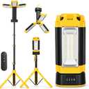 12000mAh Rechargeable Camping Light with Stand 73.2''
