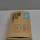 Veise KS02A Fingerprint Keyless Entry Door Lock, Auto Lock, Electronic Keypad Deadbolt for Front Door, Biometric, Anti-Peeping Password, Easy Install, Matte Black