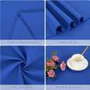 12 Pack Round Tablecloths - 120 Inch, Royal Blue Polyester Table Cover for Round Table, Stain and Wrinkle Resistant Washable Fabric Tablecloth, Polyester Tablecloth for Wedding Banquet Parties