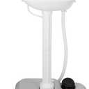 Kohree Portable Sink Hand Wash Station with Wheels, 5 Gal Water Tank, Upgraded Foot Pump & Valve, Soap Dispenser & Towel Holder - Compact Camping Sink for Outdoor Hand Washing