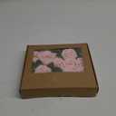 Floroom Artificial Flowers 25pcs Real Looking Blush Foam Fake Roses with Stems for DIY Wedding Bouquets Bridal Shower Centerpieces Party Decorations