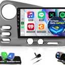 Car Stereo Radio Upgrade for Toyota Matrix 2003 2004 Pontiac Vibe 2003-2008, 9" HD Touchscreen Android 13 Car Radio Stereo with CarPlay Android Auto, Support GPS Navi SWC FM WiFi Bluetooth DSP Camera