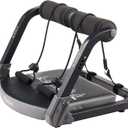 ZELUS Ab Machine with Resistance Bands for Home Gym, 2 in 1 Ab Workout Equipment with Rebound Assist 4 Intensities, Core Strength Trainer Whole Body Exercise Fitness Equipment for Home Workouts