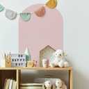 RoomMates RMK5009TBM Pink Blush Arch XL Boho Peel and Stick Wall Decal
