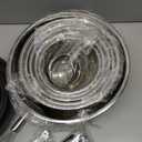 Mixing Bowls Set, 25PCS Stainless Steel Mixing Bowl with Lid Set, Large Nesting Bowls 7, 4.5, 3,2, 1.5QT, Measuring Cups and Spoons Baking Utensils Metal Bowl for Kitchen Prep