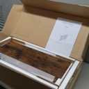 Bathroom Wall Cabinet, Wall-Mounted Medicine Cabinet with Adjustable Wood Shelf & Doors, Floating Bathroom Cabinet Over Toilet for Laundry Room & Kitchen & Living Room (Retro)