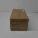 100 Pack 8x4.25x10.5 Inch Medium Brown Kraft Paper Bags with Handles Bulk for Wedding Birthday Party Favors Grocery Retail Shopping Business Goody Craft Gift Bags Sacks (Plain Natural 100 Count)