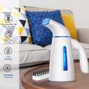 OGHom Steamer for Clothes, Handheld Clothing Steamer for Garment, 240ml Big Capacity 700W Portable Travel Steam Iron (Blue)