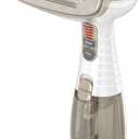 Conair Handheld Garment Steamer for Clothes, Turbo ExtremeSteam 1875W Fabric Steamer, Portable Handheld Design, Strong Penetrating Steam, White/Champagne