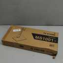 Single Monitor Stand VESA Mount for 13-32 Inch Screens, Free-Standing Monitor Riser with Swivel Tilt Rotation Height Adjustable, Universal Desk Stand up to 44lbs, VESA 75x75, 100x100mm (Black)