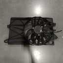 A-Premium Engine Radiator Cooling Fan Assembly Compatible with Select Fiat Models - 500 2012-2019 - Replace# 68073673AA, 68073673AB