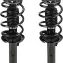 Front Strut Shock Assembly w/Coil Spring for AUDI A3 Quattro 2006-2013, for Volkswagen for Beetle 2012-2017, Replace 172311, Left & Right, 2PCS