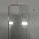 Speck Clear iPhone 14 Pro Case - Drop Protection, Scratch Resistant Dual Layer Slim Phone Case for 6.1 Inch iPhones 14 Pro - Anti-Yellowing & Anti-Fade Case - Clear with Platinum Glitter GemShell